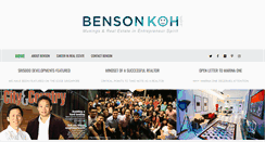 Desktop Screenshot of bensonkoh.com